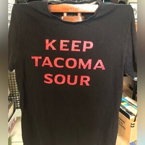 Engine House No. 9 Brewing Co. (Keep Tacoma Sour) Black Tee Size L